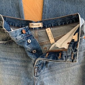 Madewell NWT 26 Dad Jean button fly